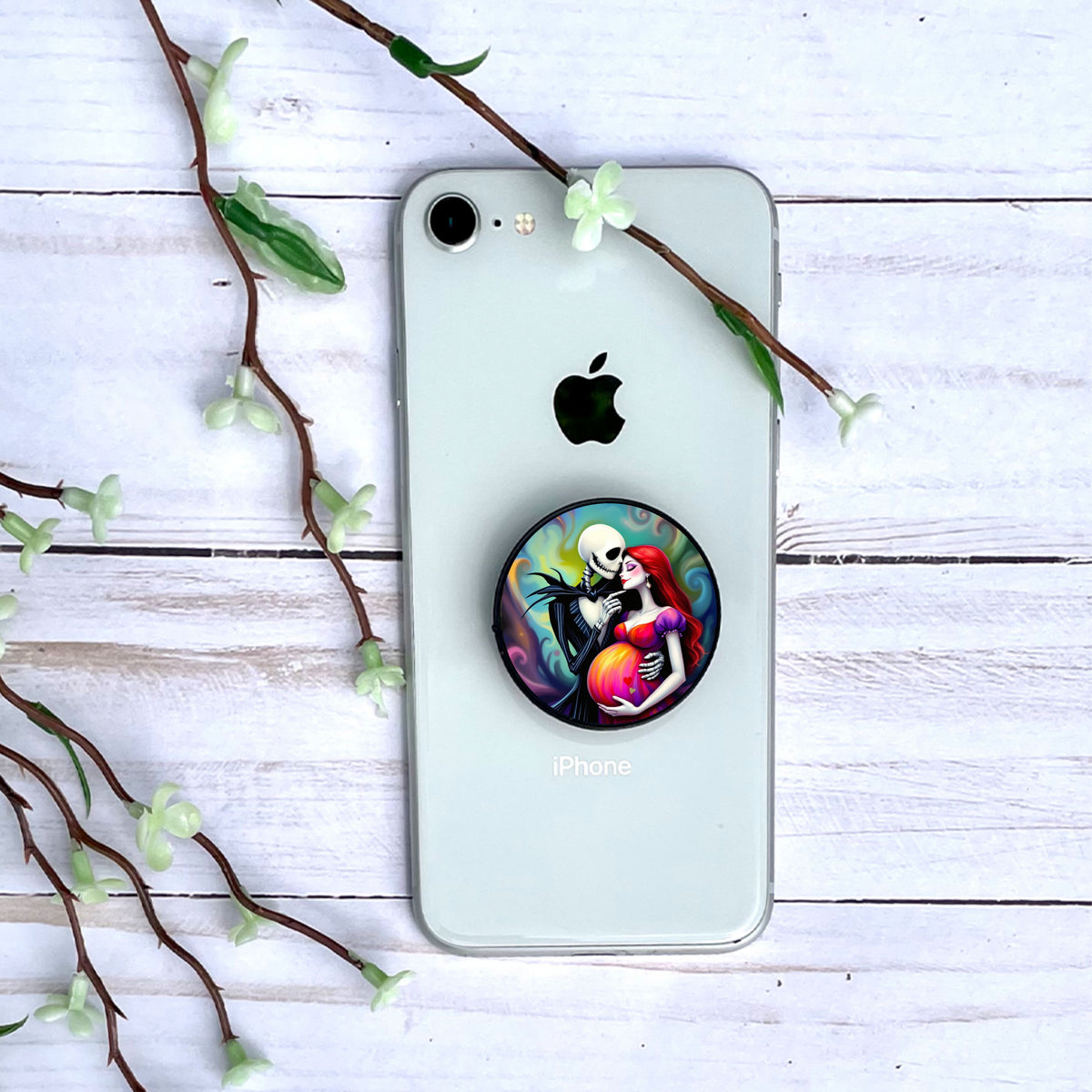 Mr Jack x Sally - Phone Grip | Grossesse Phone Grip Disney Shop | Anylem Beauty 