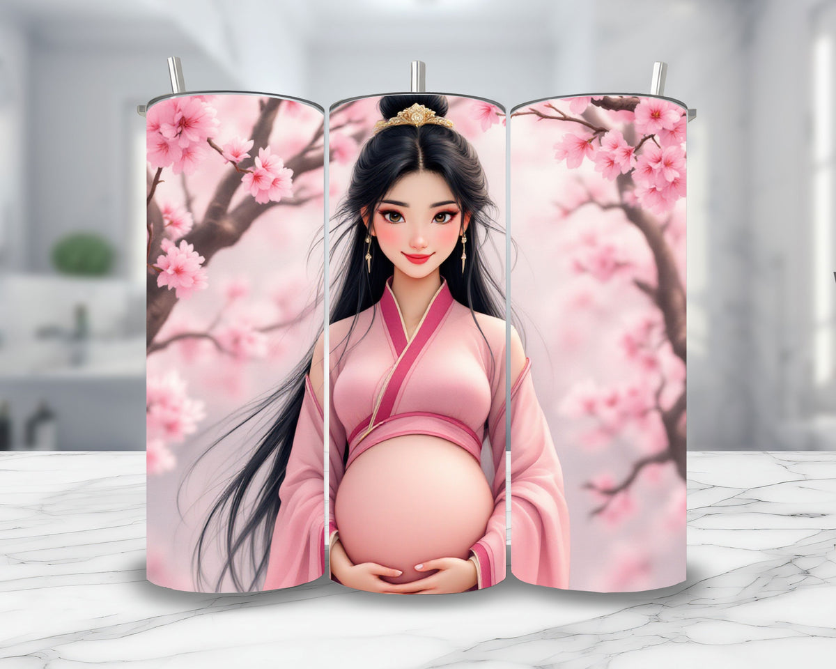 Mulan - Thermos en acier inoxydable 600ml | Grossesse Thermos inoxydable Disney Shop | Anylem Beauty 