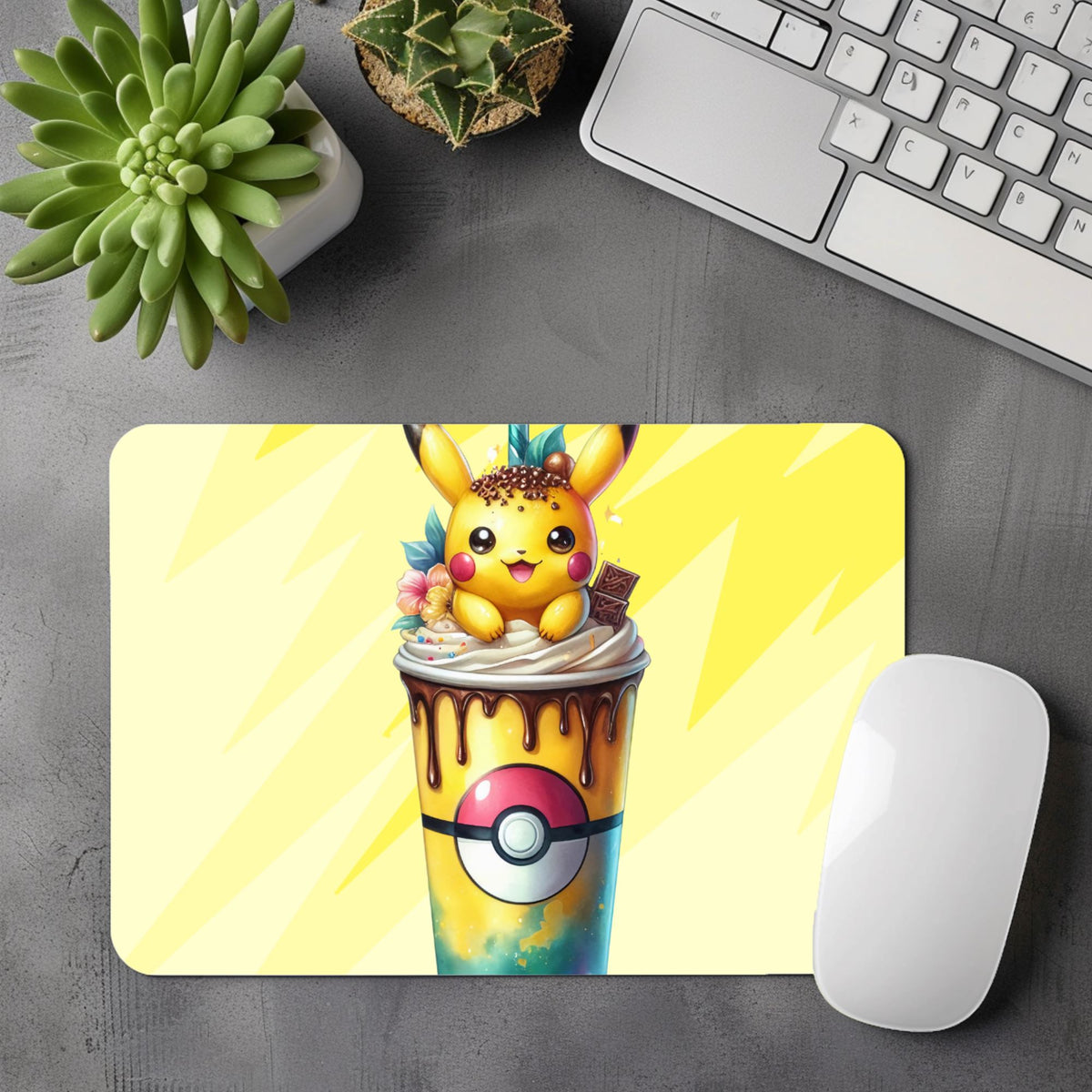 Pikachu - Tapis de souris | Milkshake Tapis de souris Disney Shop | Anylem Beauty 