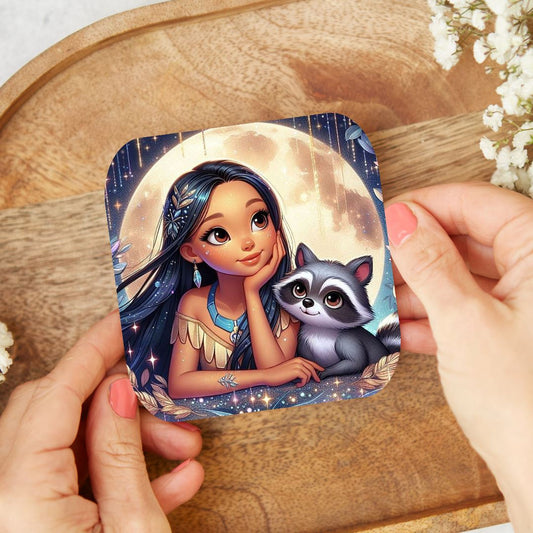 Pocahontas - Dessous de verre | Mignonette Dessous de verres Disney Shop | Anylem Beauty 