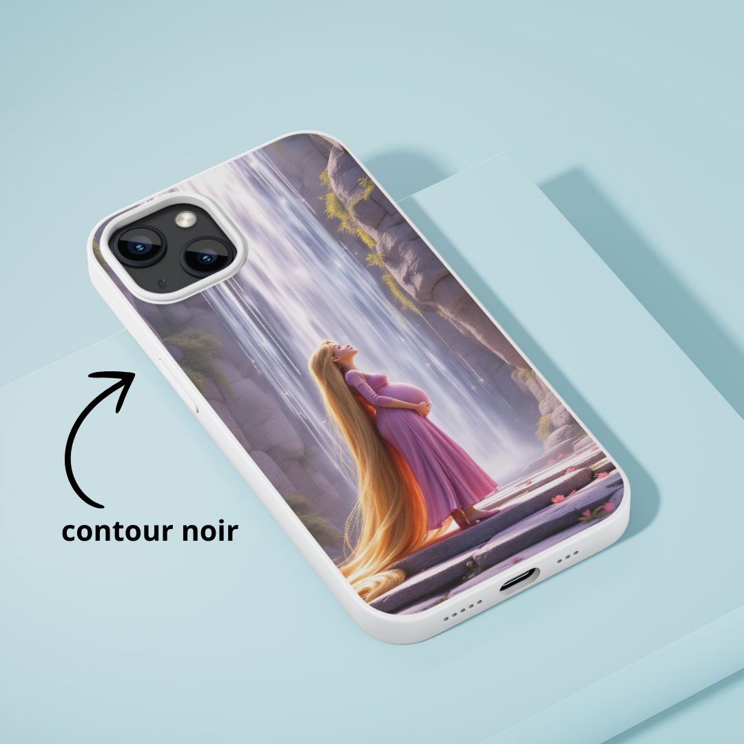 Raiponce - Coque de téléphone | Grossesse Coque de téléphone Disney Shop | Anylem Beauty 
