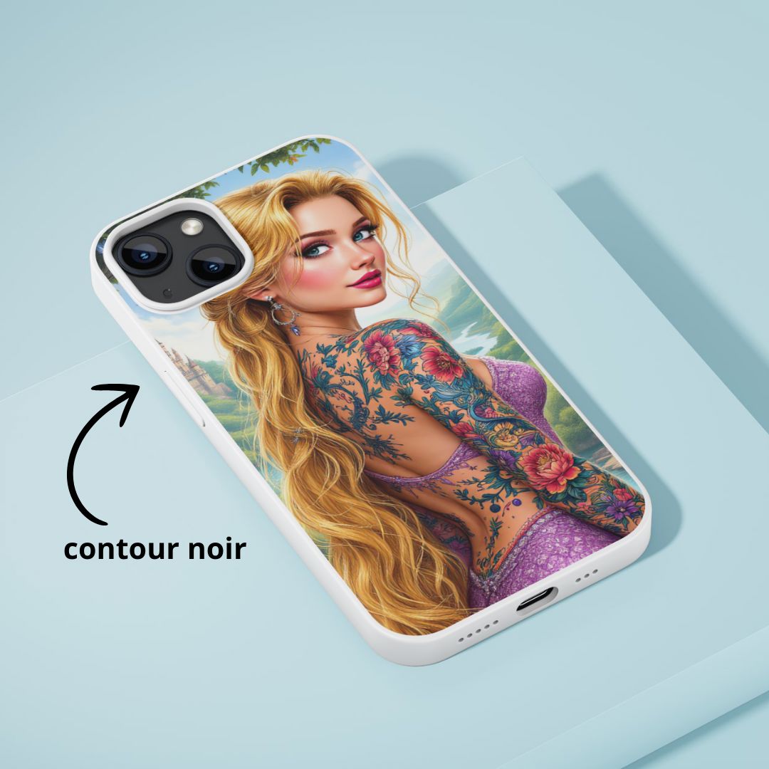 Raiponce - Coque de téléphone | Tatouages Coque de téléphone Disney Shop | Anylem Beauty 