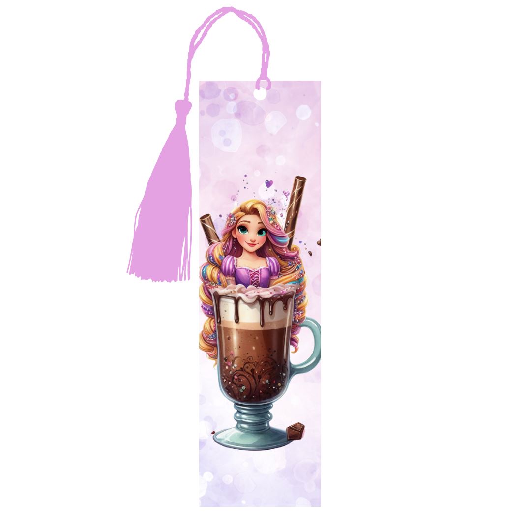 Raiponce - Marque-Pages avec prénom | Milkshake Marque-page Disney Shop | Anylem Beauty 
