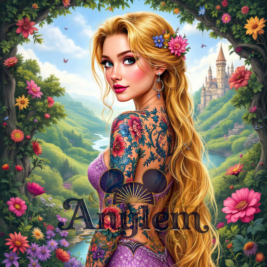 Raiponce - Personnalisation | Tatouages Personnalisation Disney Shop | Anylem Beauty 