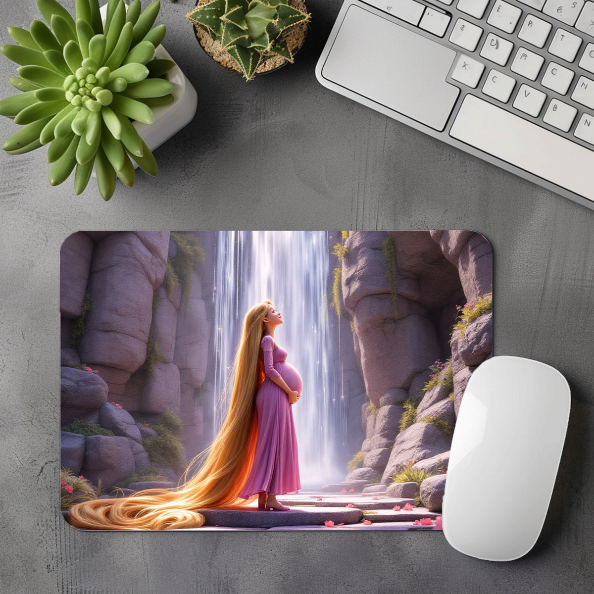 Raiponce - Tapis de souris | Grossesse Tapis de souris Disney Shop | Anylem Beauty 