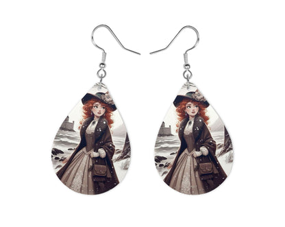 Rebelle - Personnalisation | Années 20 Personnalisation Disney Shop | Anylem Beauty Boucle d’oreilles 