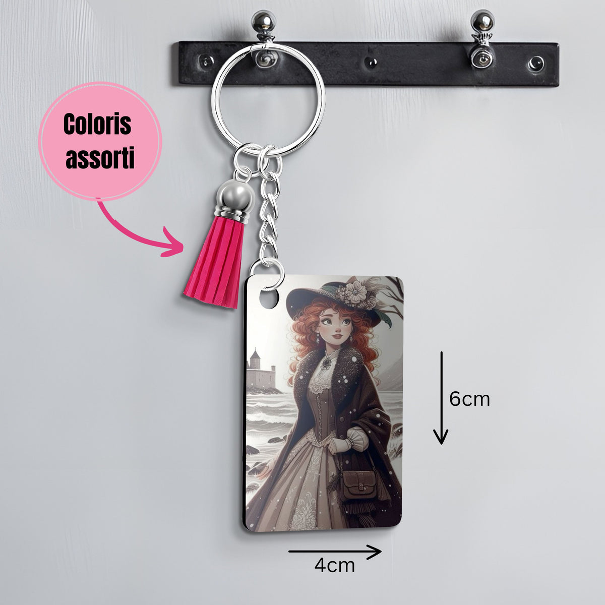 Rebelle - Porte Clé avec prénom | Années 20 Porte-clés Disney Shop | Anylem Beauty 