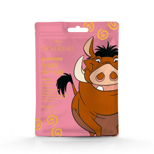 Roi Lion - Masque pour le visage | Pumba Masques Visage Disney Shop | Anylem Beauty 
