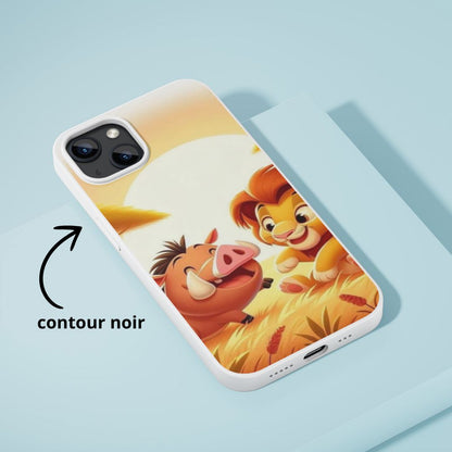 Simba x Pumba - Coque de téléphone Coque de téléphone Disney Shop | Anylem Beauty 