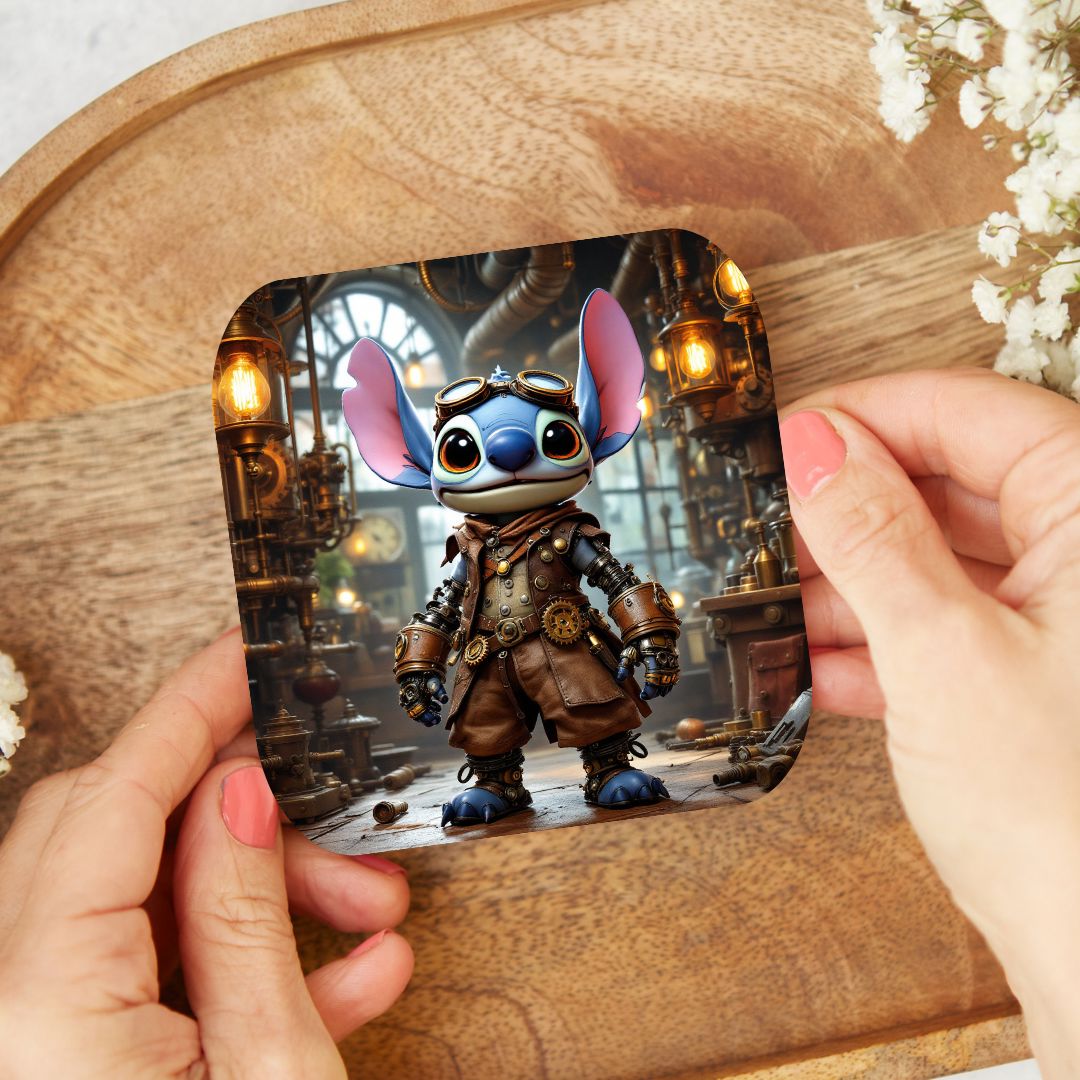 Stitch - Dessous de verre | Steampunk Dessous de verres Disney Shop | Anylem Beauty 