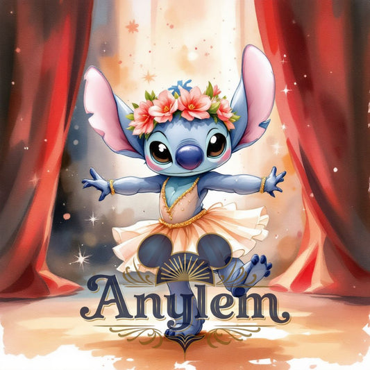 Stitch - Personnalisation | Danseur Personnalisation Disney Shop | Anylem Beauty 
