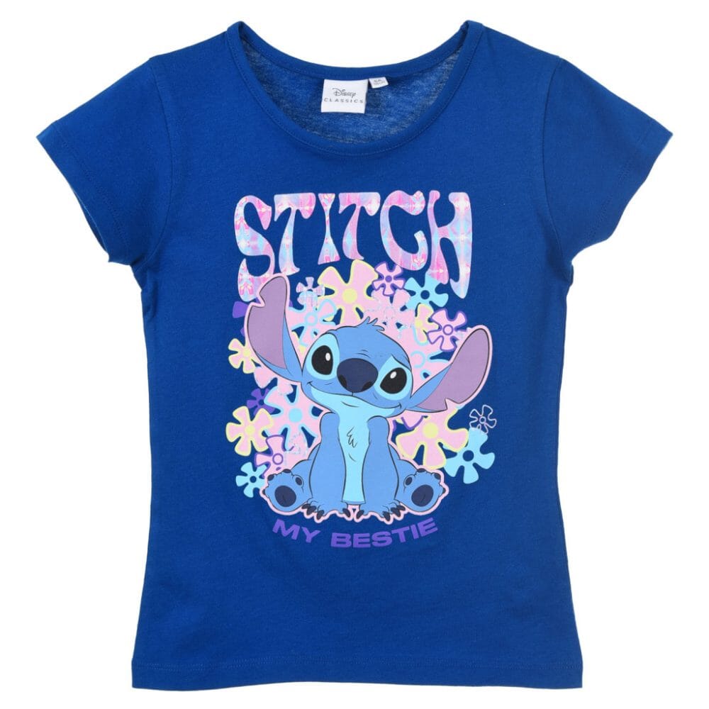 Stitch - T-shirt bleu 6 ans T-shirt Disney Shop | Anylem Beauty 