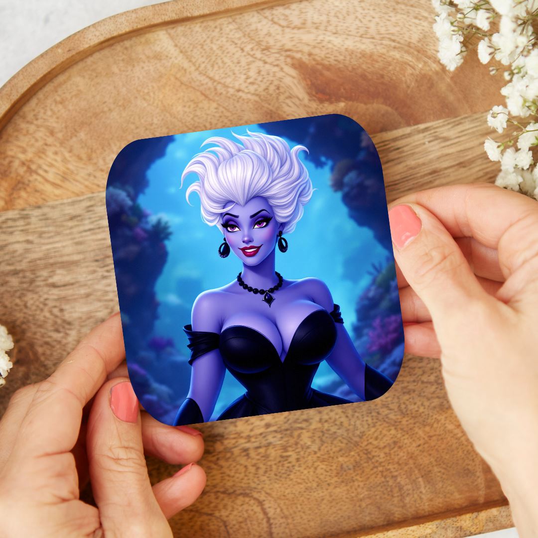 Ursula - Dessous de verre Dessous de verres Disney Shop | Anylem Beauty 