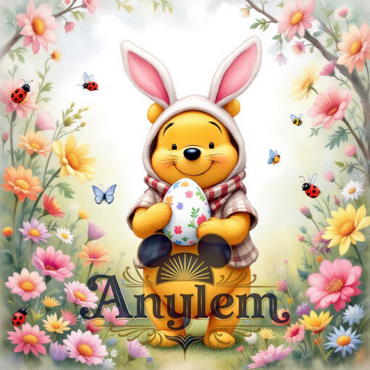 Winnie - Personnalisation | Pâques Personnalisation Disney Shop | Anylem Beauty 