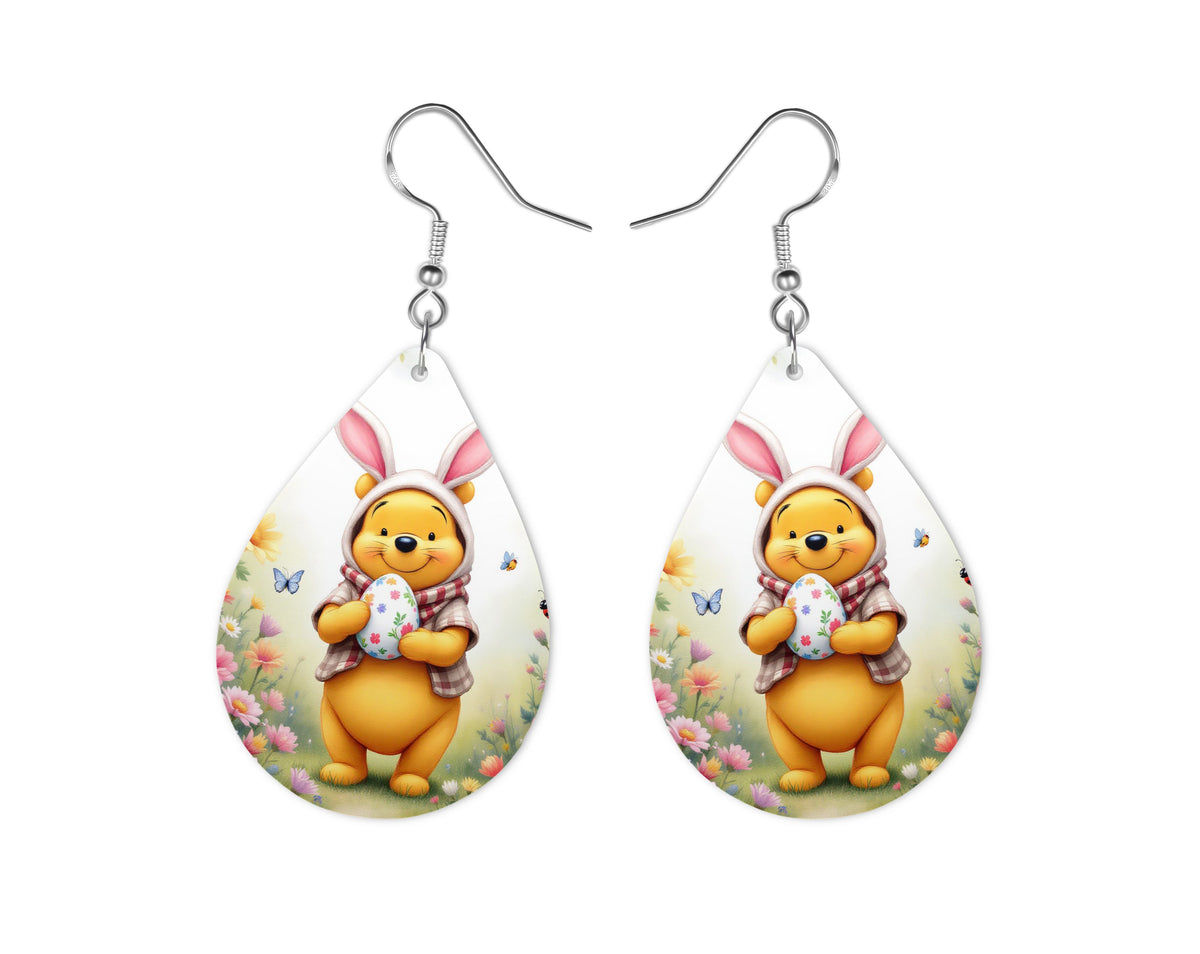 Winnie - Personnalisation | Pâques Personnalisation Disney Shop | Anylem Beauty Boucle d’oreilles 