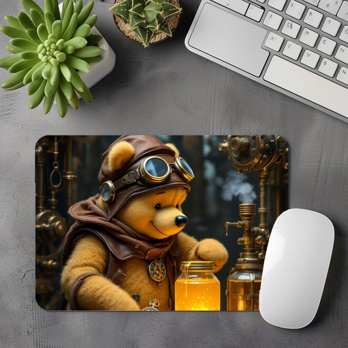 Winnie - Tapis de souris | Steampunk Tapis de souris Disney Shop | Anylem Beauty 