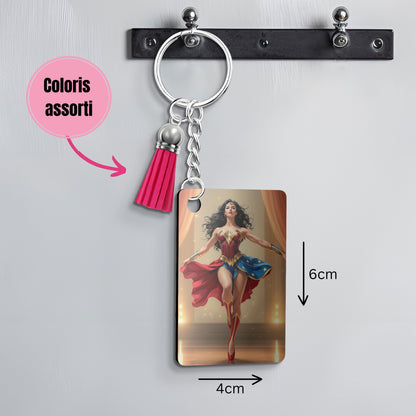 Wonder Woman - Personnalisation | Danseuse Personnalisation Disney Shop | Anylem Beauty Porte clé 