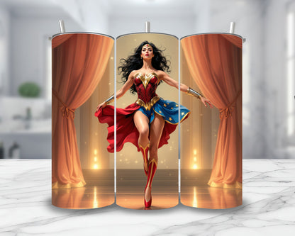 Wonder Woman - Personnalisation | Danseuse Personnalisation Disney Shop | Anylem Beauty Thermos 570ml 